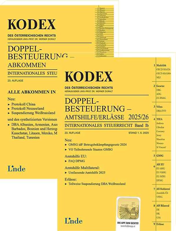 KODEX Doppelbesteuerung 2025/26