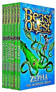 Beast Quest Box Set Series 2 The Golden Armour 6 Books Collection Set (Books 7-12)