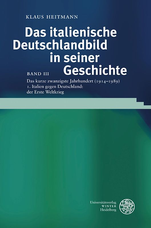Italien gegen Deutschland: der Erste Weltkrieg