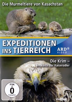 Expeditionen ins Tierreich: Die Murmeltiere von Kasachstan / Die Krim - Im Reich der Kaiseradler [Weltbild] DVD