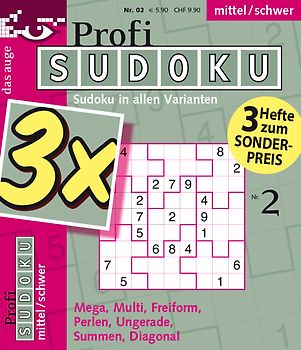 Profi-Sudoku 3er-Band Nr. 2