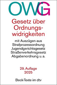 Gesetz über Ordnungswidrigkeiten