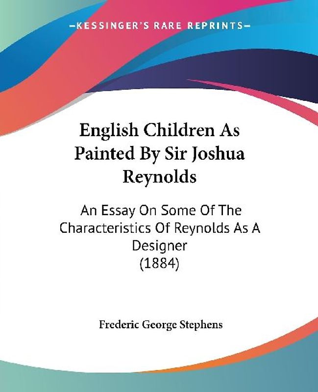 English Children As Painted By Sir Joshua Reynolds
