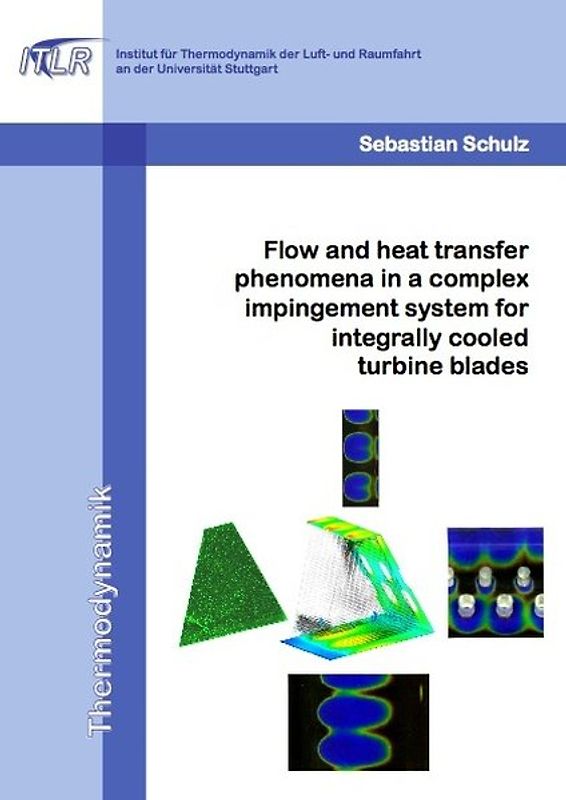 Flow and heat transfer phenomena in a complex impingement system for integrally cooled turbine blades