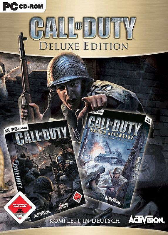 Call of Duty [Deluxe Edition inkl. AddOn United Offensive] PC Spiele
