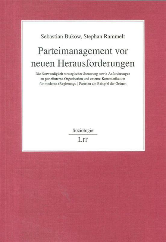 Parteimanagement vor neuen Herausforderungen