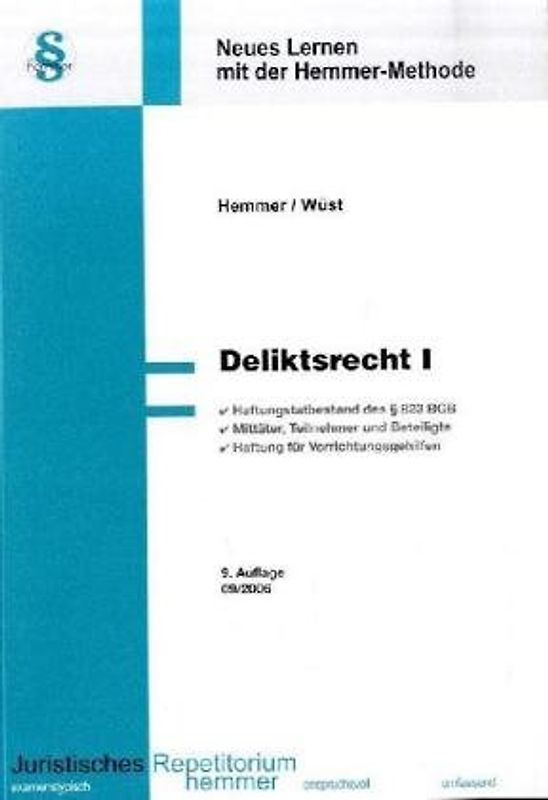 Deliktsrecht I