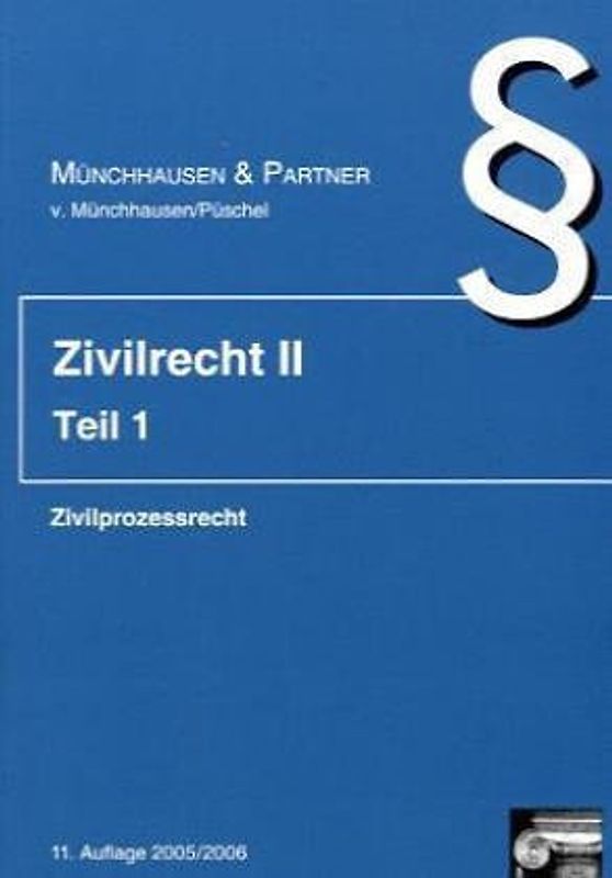 Standartkartei Zivilrecht II. Kurzkarteikartenprogramm / Zivilprozessrecht Erkenntnisverfahren