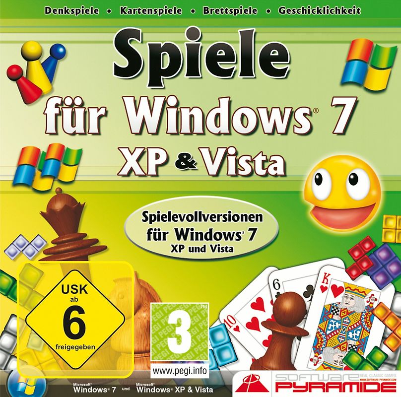 Spiele für Windows 7, XP & Vista PC Spiele