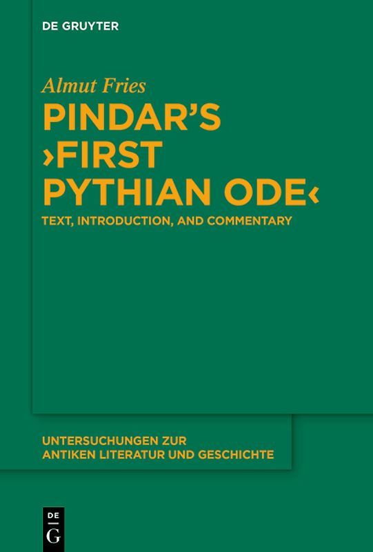 Pindar’s ›First Pythian Ode‹