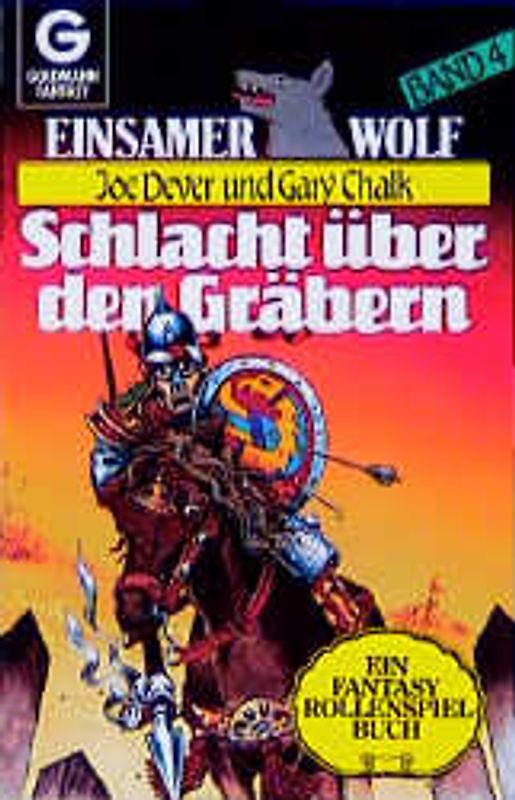Einsamer Wolf / Schlacht bei den Gräbern. Fantasy Rollenspielbücher