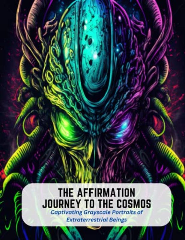 The Affirmation Journey to the Cosmos: Captivating Grayscale Portraits of Extraterrestrial Beings