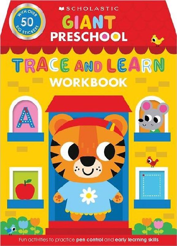 Giant Preschool: Trace and Learn Workbook (Scholastic Early Learners)