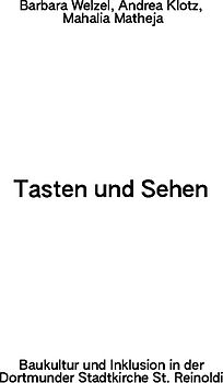 Tasten und Sehen