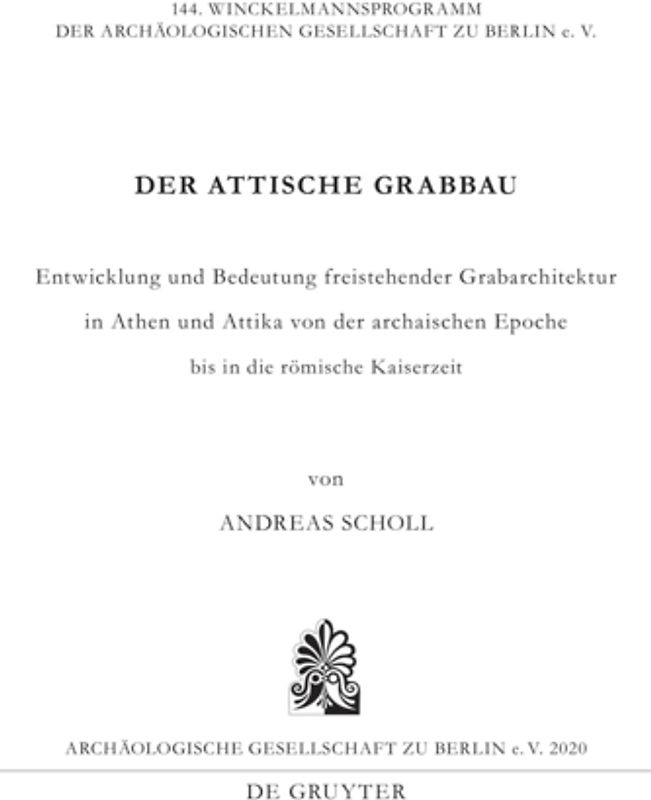 Der attische Grabbau