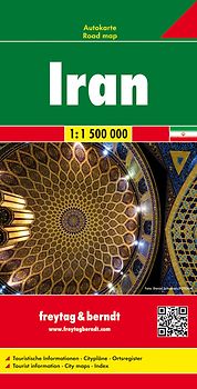 freytag & berndt Straßenkarte Iran 1:1,5 Mio.