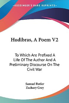 Hudibras, A Poem V2