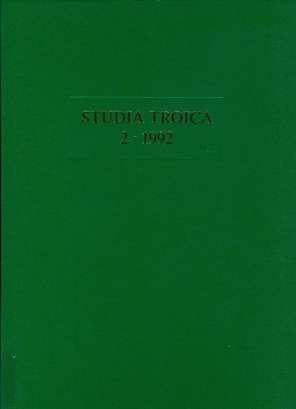 Studia Troica. Archäologie einer Landschaft. 1992