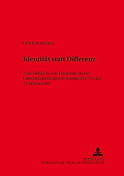 Identität statt Differenz