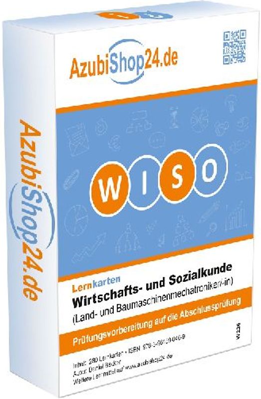 Lernkarten Wirtschafts- und Sozialkunde Land- und Baumaschinenmechatroniker