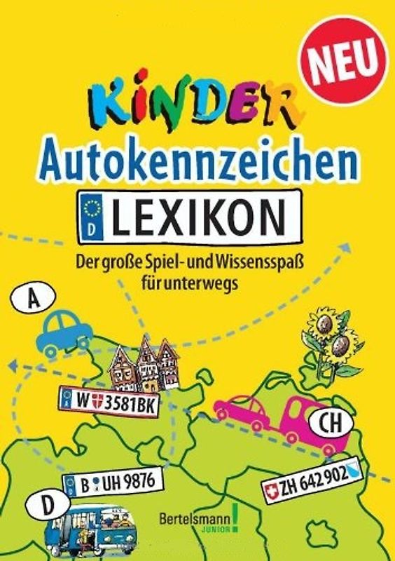 Kinder Autokennzeichen Lexikon