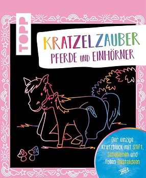 Kratzelzauber Pferde und Einhörner