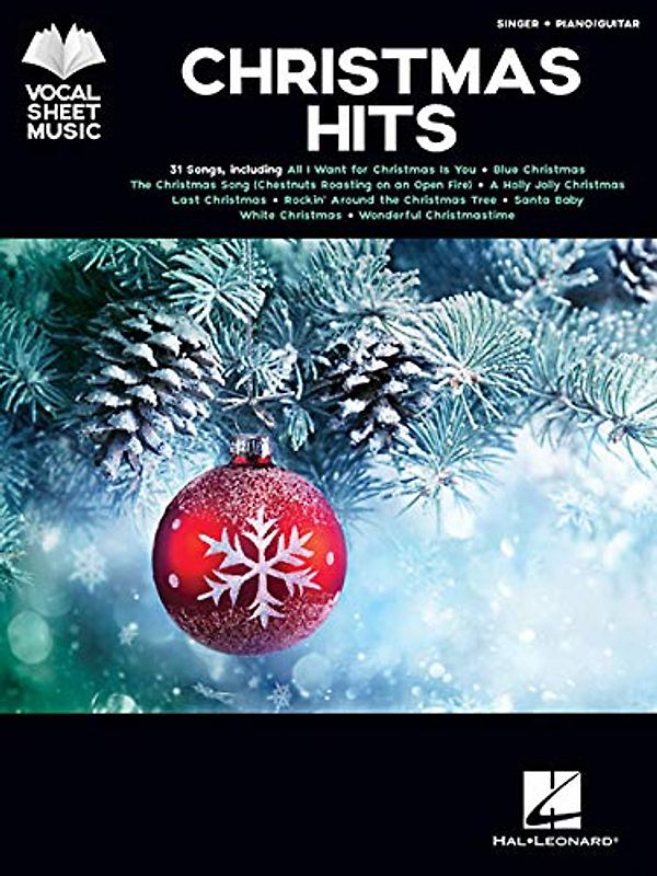 Christmas Hits (Singer + Piano/Guitar) (Vocal Sheet Music)