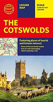 Philip's The Cotswolds Leisure and Tourist Map