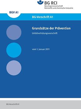 DGUV Vorschrift 1 Grundsätze der Prävention