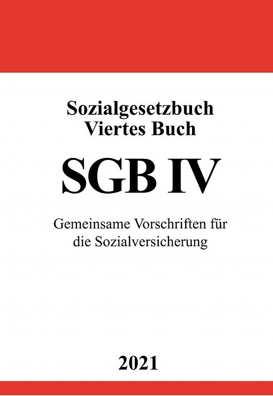 Sozialgesetzbuch Viertes Buch (SGB IV)