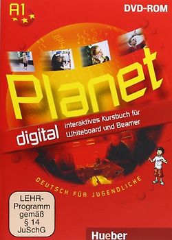 Planet 1: Deutsch als Fremdsprache / Interaktives Kursbuch für Whiteboard und Beamer - DVD-ROM - Kopp, Gabriele