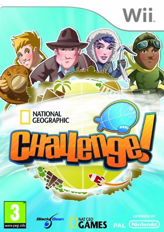 National Geographic Challenge (UK Import) Deutsch spielbar Nintendo Wii