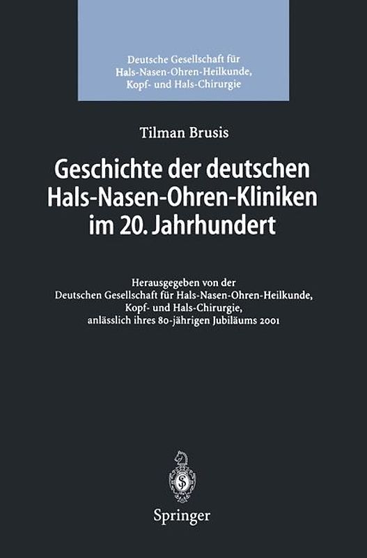 Geschichte der deutschen Hals-Nasen-Ohren-Kliniken im 20. Jahrhundert