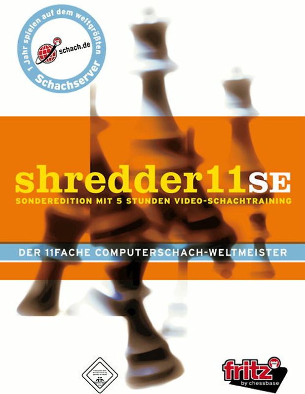 PC Schachprogramm Shredder 11 S.E. Sonderedition PC Spiele