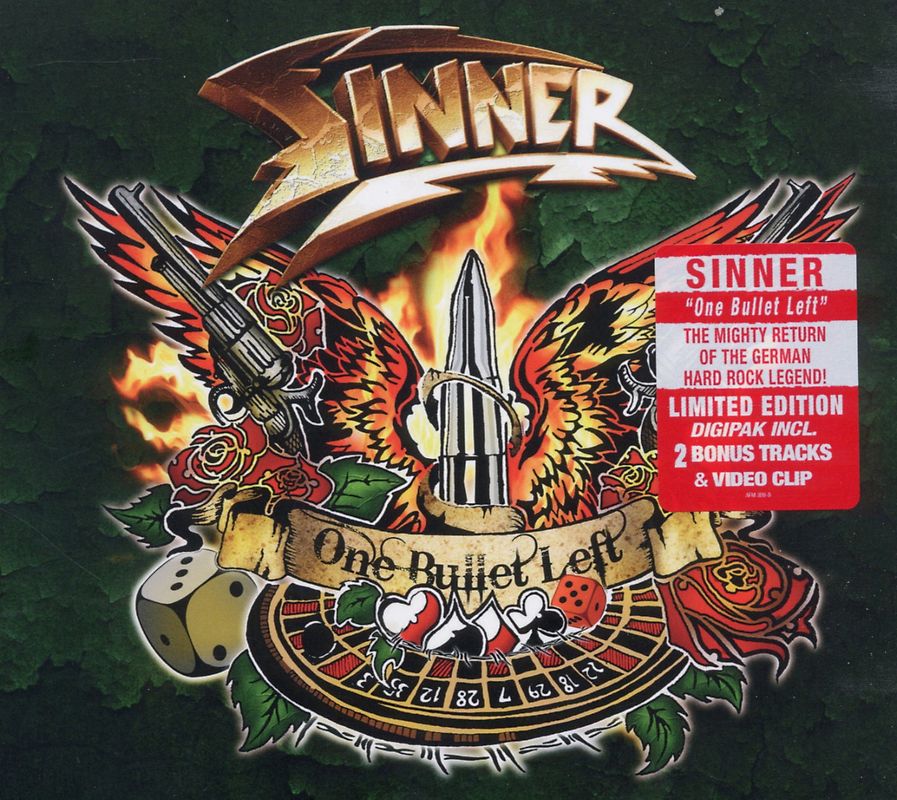 Sinner - One Bullet Left (Limited Digipak)