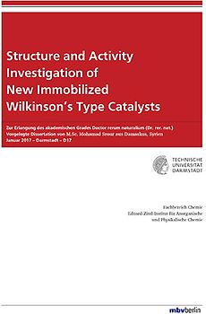 Structure and Activity Investigation of New Immobilized Wilkinson’s Type Catalysts