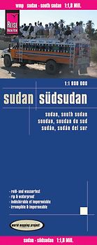 Reise Know-How Landkarte Sudan, Südsudan (1:1.800.000)