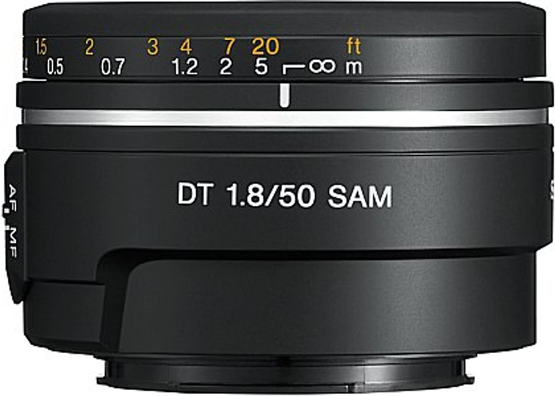 Sony 50 mm F1.8 DT SAM 49 mm Objectif (adapté à Sony A-mount) noir