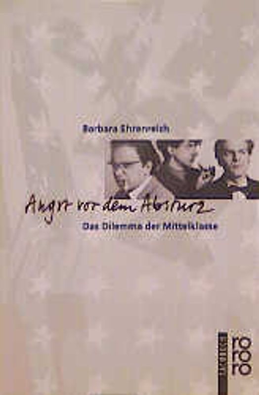 Angst vor dem Absturz