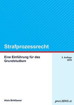 Strafprozessrecht