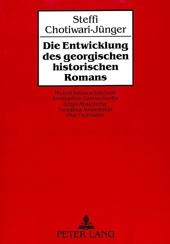 Die Entwicklung des georgischen historischen Romans