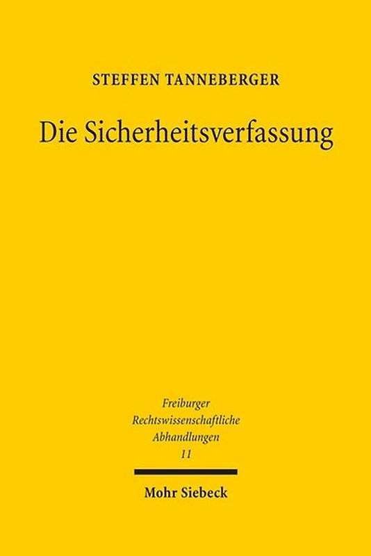 Die Sicherheitsverfassung