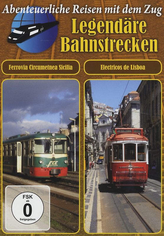 Abenteuerliche Reisen mit dem Zug - Legendäre Bahnstrecken DVD