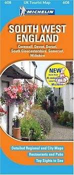South West England (UK Tourist Maps)