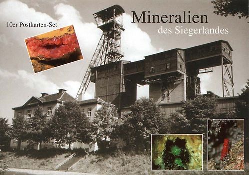 Mineralien des Siegerlandes - 10 Postkarten