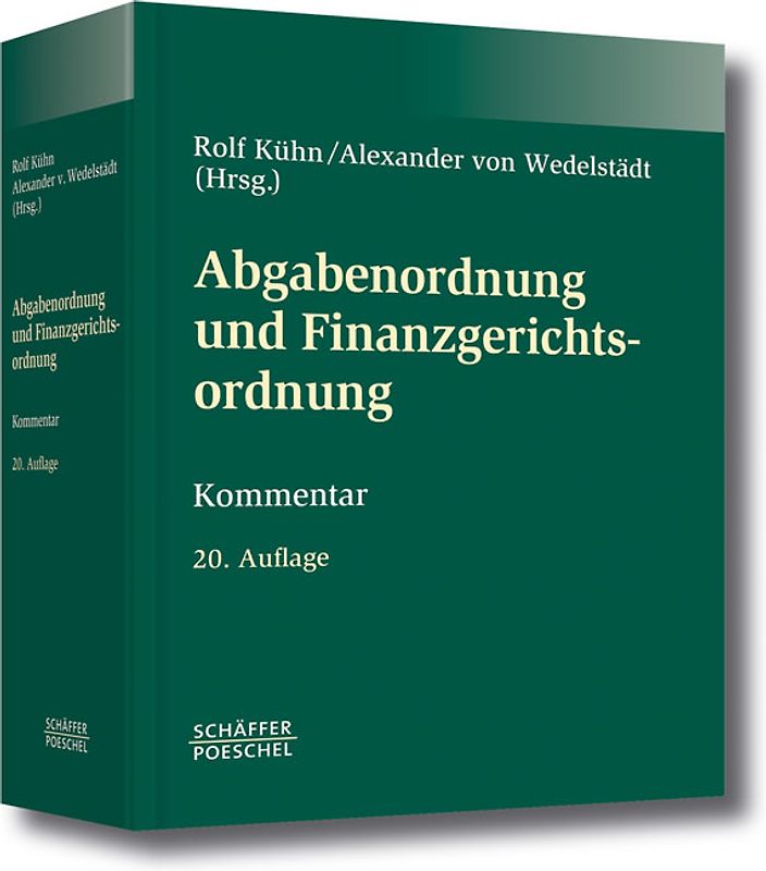Abgabenordnung und Finanzgerichtsordnung