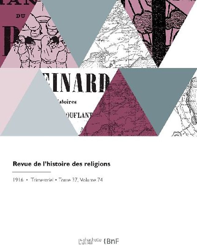 Revue de l'Histoire Des Religions