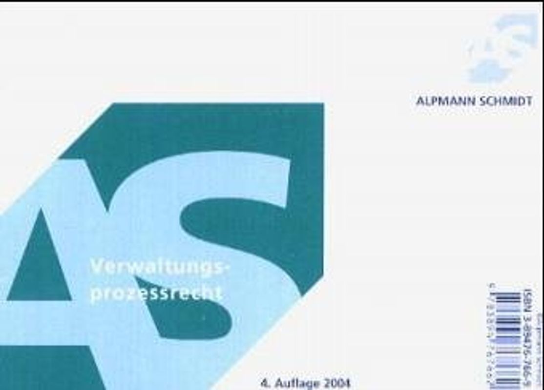 Verwaltungsprozessrecht