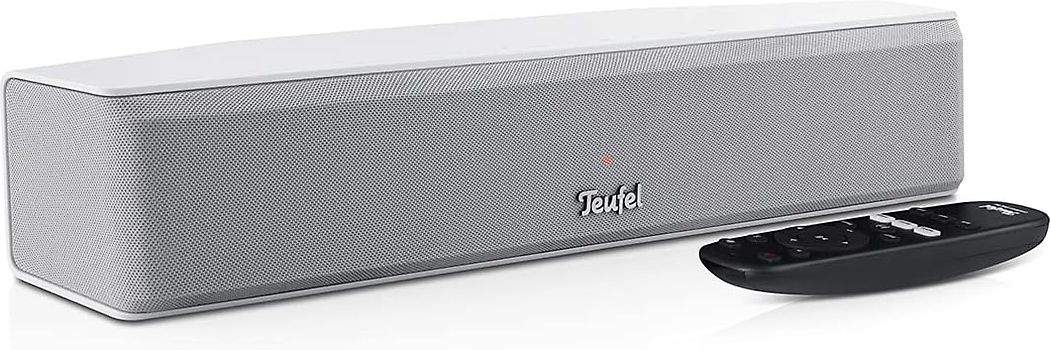 Teufel Cinebar One [Modelo 2021, incl. control remoto] blanco