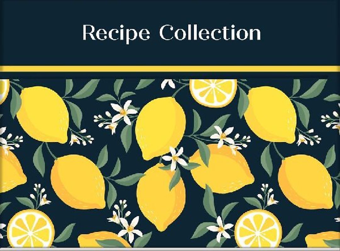 Recipe Collection - Recipe Card Collection Tin (Lemons)
